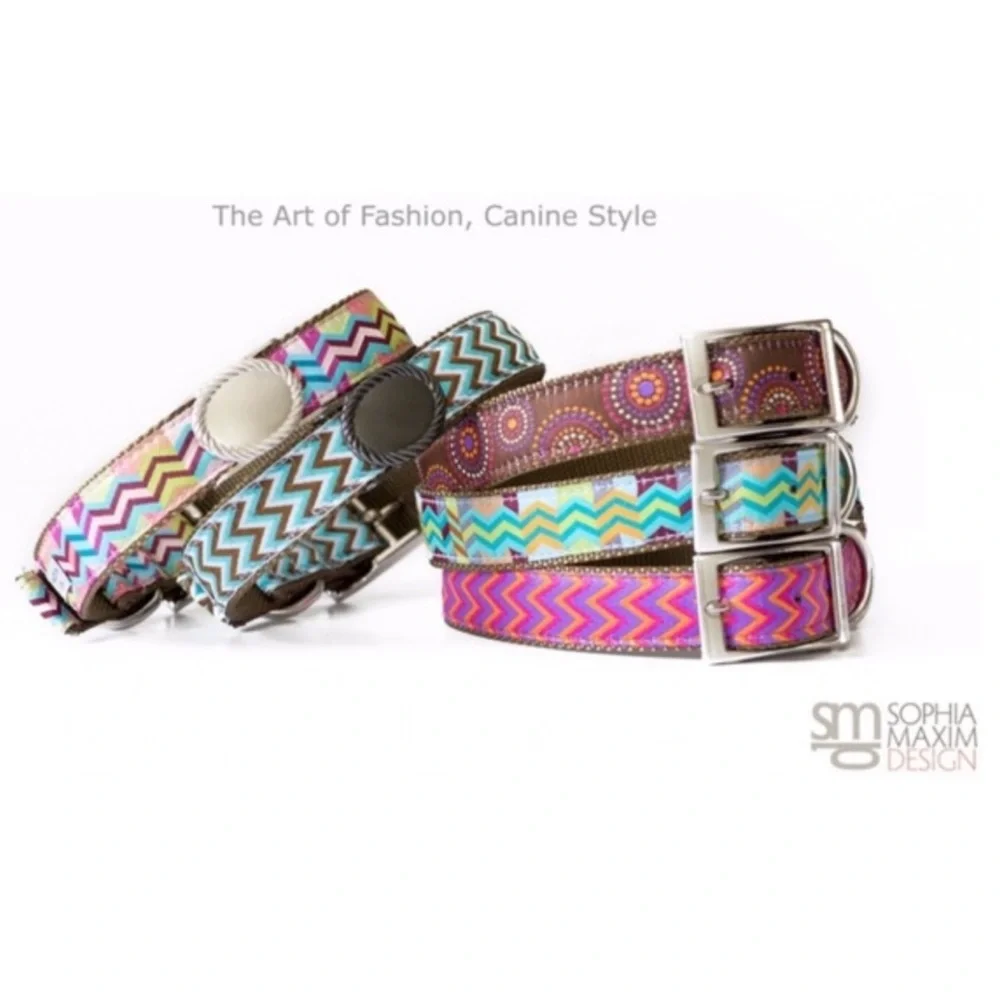 Sophia Maxim Design Dog Collar